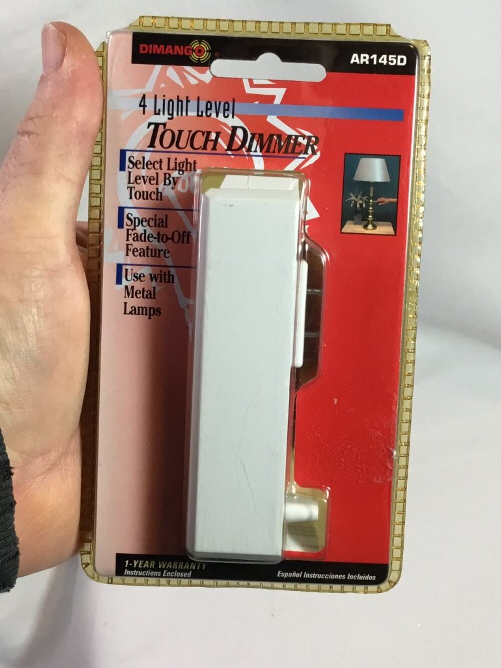 Touch Dimmer AR145D Lamp Control Kit 4 Light Levels Convert Metal Lamp New